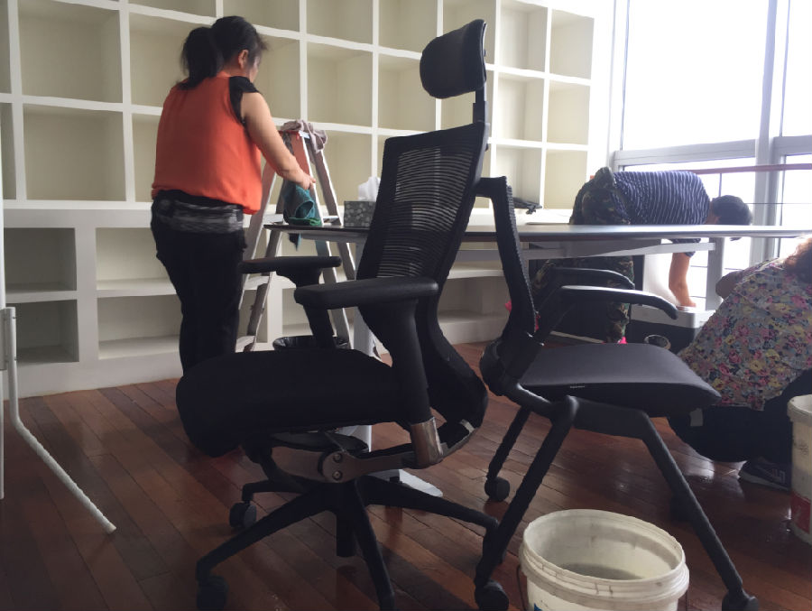 鹤岗办公室清洁案例